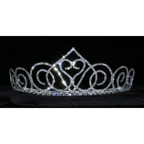 #15143 - Swooning Heart 2" Tiara
