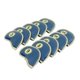 thumbnail image 1 of Funda protectora Impermeable para palo de golf kusrkot 10x azul, 1 of 8