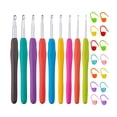 thumbnail image 2 of DJN Deal of the Day DIY Knitting DIY Silicone Combination Combination Silicone Suit Specification 9 Crochet Suit Tools & Home Improvement PS Multicolor One Size, 2 of 9