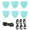 thumbnail image 2 of 6 Pack D Ring Patches Inflatable Boat Kayak Canoe, for Deck Attachment Kit, Use for Vertical Paddleboards, 2 of 7