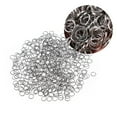thumbnail image 2 of MasteelfCA 500 PCS 6mm Closed Jump Rings Jewelry Findings for Jewelry Making (Silver), 2 of 8