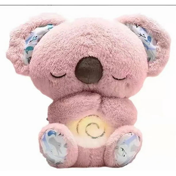 New Breathing, Light-Up, Musical Plush Koala Bear Doll, Kapi Bala, a Sleep Aid and Companion! New Pink Koala