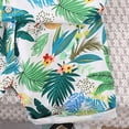 thumbnail image 7 of mgoYE Toddler Boy Clothes 4t Toddler Infant Baby Boy Shorts Set Hawaiian Outfits Short Sleeve Tropical Floral Flower Shirt Summer Clothes Set Suit|White 7-8 Years, 7 of 7
