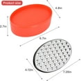 thumbnail image 5 of RUseeN Cheese Grater With Airtight Storage Container, cheese shredder & vegetable grater, Box Grater, Red, 5 of 7