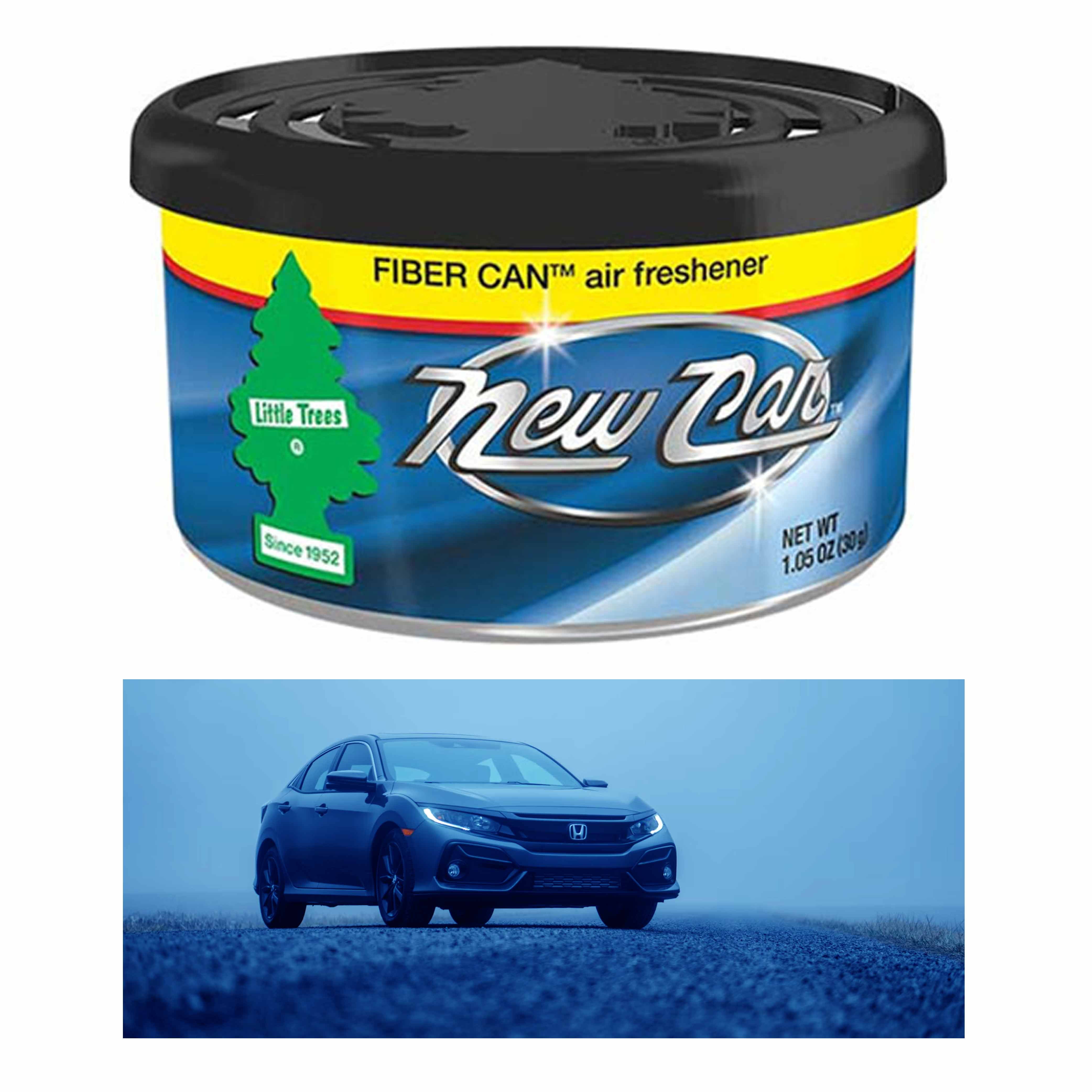 1 Little Trees Fiber Can Air Freshener New Car Scent Home Auto Office