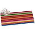 thumbnail image 2 of Hallway Runner Rug 2'x6', Mexican Style Kitchen Runner Rugs Non-Slip Carpet Mats, Colorful Mexico Stripes Pink Red Bedside Rugs Runners Washable Floor Carpet for Bathroom Laundry Room, 2 of 8