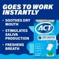 thumbnail image 5 of ACT Dry Mouth Moisturizing Gum With Xylitol, Soothing Mint, 20 ct., 5 of 12