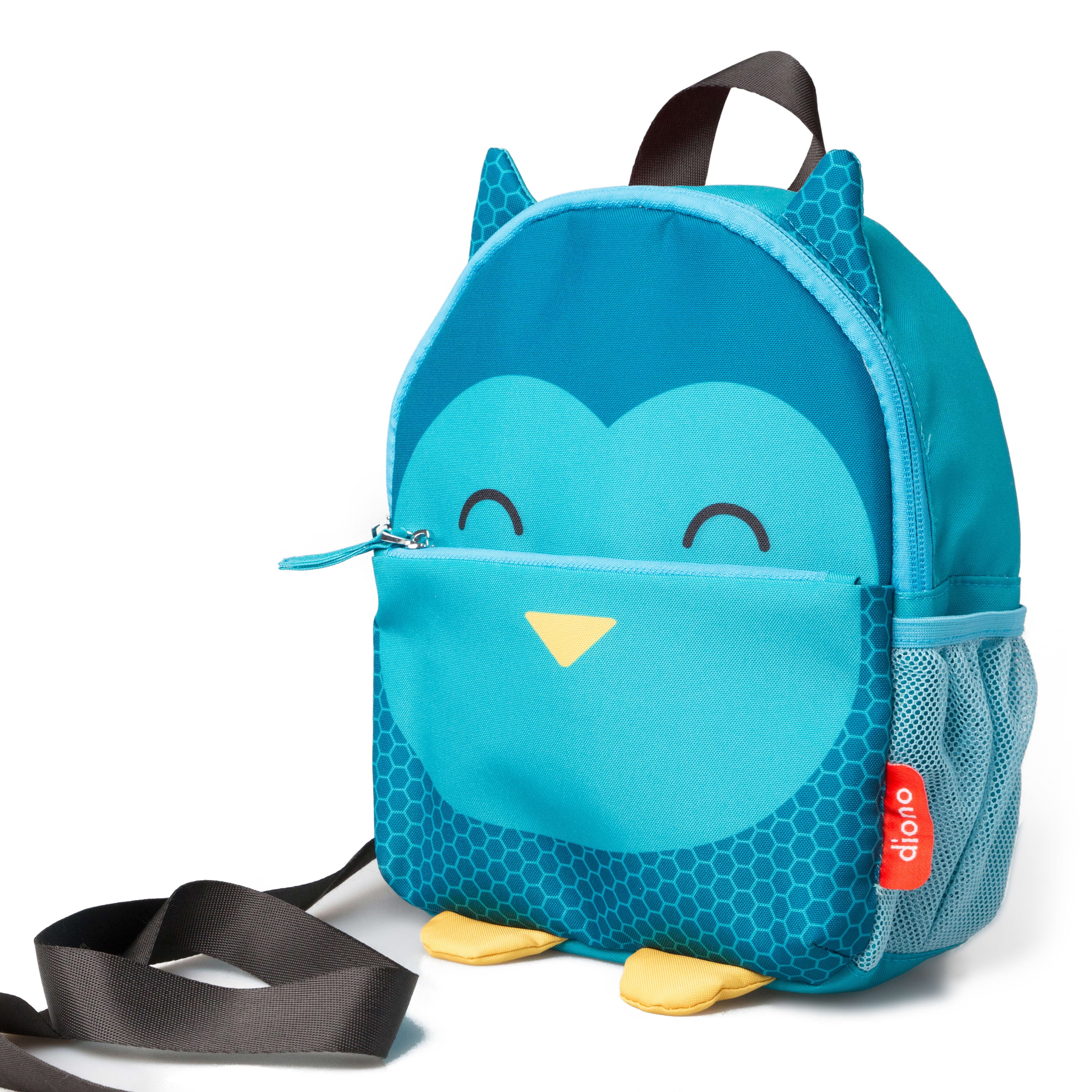 Kids Owl Cartoon Anti-Lost Safety Harness Toddler Children School Bags Backpack 