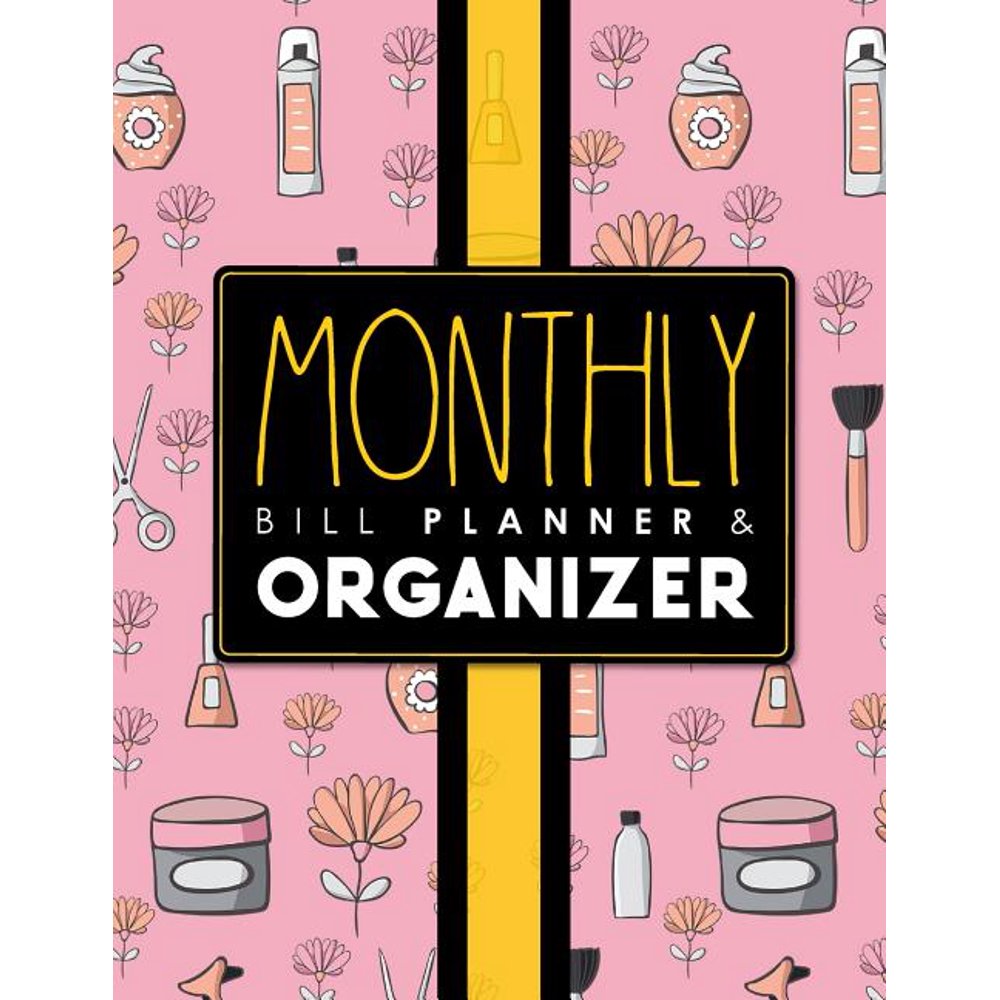 Monthly Bill Planner & Organizer Bill Pay Book, Home Budget Book