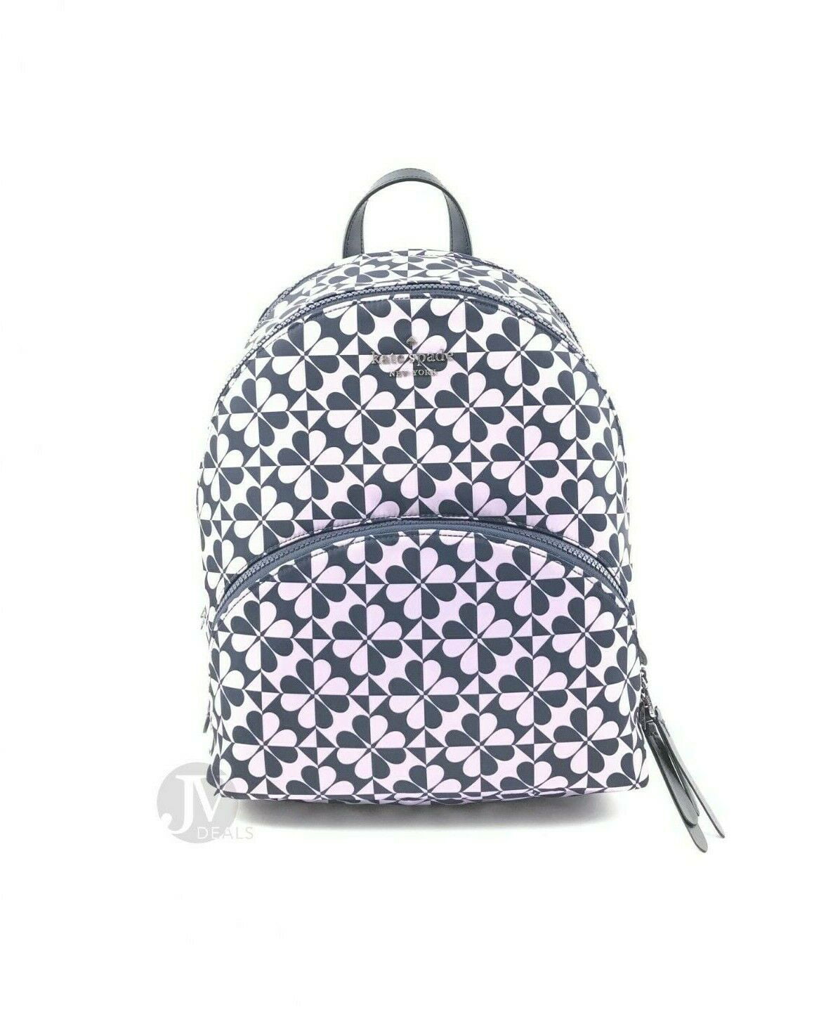 Kate Spade New York Karissa Large Nylon Geometric Backpack Bag 