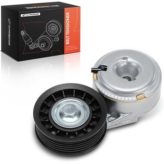 A-Premium Belt Tensioner Assembly Compatible with Ford Ranger Explorer 1993-2000 Aerostar 1996-1997 Mercury Mountaineer 1998-1999 V6 4.0L