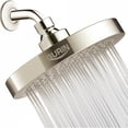 thumbnail image 1 of Alcachofa de ducha Gurin High Pressure Rain con níquel cepillado, 1 of 6