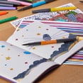 thumbnail image 6 of Paper Mate Flair Pens, Metallic Felt Tip Pens, City Lights, #1 Teacher Choice, Glittery Ink Shines on White Paper, Assorted Colors, 16 Count, 6 of 9