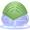 Green, variant on Leaf Humidifier 1800ML Large Capacity Ultrasonic Cool Mist Humidifier with Green LED Color Changing Lights, Air Freshener, Black