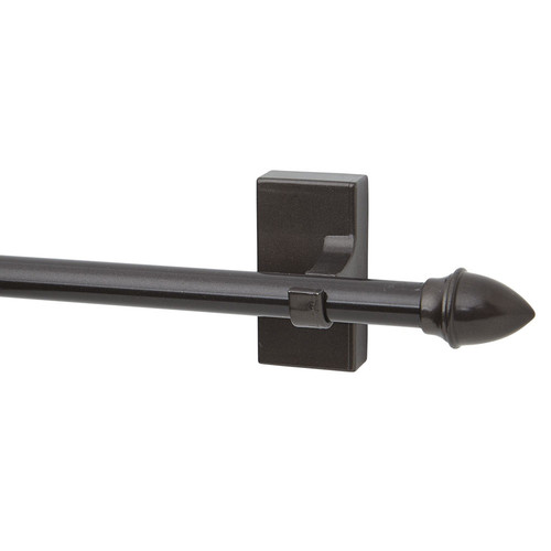 Magnetic curtain rods for metal doors