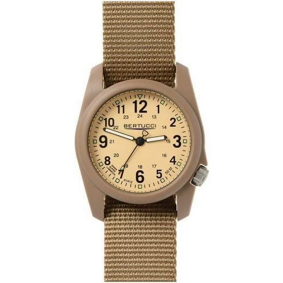 11021 Men's DX3 Field Khaki Dial Khaki Nylon Strap Watch