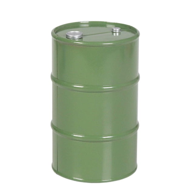For 1:10 Scale Green Oil Barrel Drum Model Car RC Accessories Parts