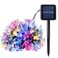 thumbnail image 1 of Cadena de luz Irfora Luces de cadena de flores con energía solar 7 m / 22,97 pies 50 piezas Flores de cerezo LED de colores Luz de hadas Decoraciones para exteriores Iluminación para árboles de Navida Irfora Cadena de luz, 1 of 7