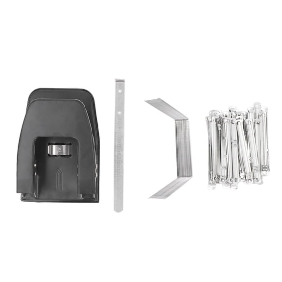 BIMZUC Heavy‑Duty 2‑Hole Paper Puncher – 30‑Sheet Capacity, Steel‑Plastic Build, 100 Fasteners, Padded Handle, Office & Home Use