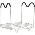 thumbnail image 1 of Steamer Rack Trivet with Handles Compatible for Instant Pot 6 & 8 qt Accessories - Great for Lifting out Springform Pan / Cheesecake Pan, 1 of 7