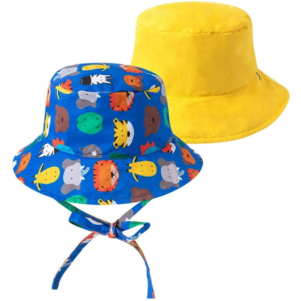 Freedo Kids Toddler Baby Summer Bucket Sun Hat Breathable Adjustable Fisherman Hats Upf 50+ Other Animal