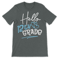 thumbnail image 3 of Back to School Shirts 12th Grader - Hello Here I Come!, 3 of 8