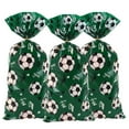 thumbnail image 6 of Game Day Soccer Essentials Kraft Paper Candy Bags - Football Birthday Themed Treat Bags for Soccer Festivity Gear, Food-Safe Transparent Gift Bags, 6 of 7