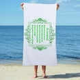 thumbnail image 3 of CafePress - Irish Blessing - Large Beach Towel, Soft 30"x60" Towel with Unique Design, 3 of 4
