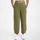 thumbnail image 1 of WILLBEST Pantalones Casuales para Mujer, Sueltos, Rectos, de Cintura Alta, Largos, Lisos, con Bolsillos para Un Uso Diario Cómodo. Mediana, 1 of 6