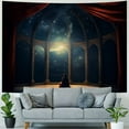 thumbnail image 4 of PRATYUS  Galaxy Space Tapestry for Bedroom Fantasy Room Wall Decor Aesthetic Poster Wall Hanging Large Tarot Cosmic Galaxies Tapestry for Living Room College Dorm  40x60inch, 4 of 6