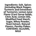 thumbnail image 3 of Smoke n Sanity Lemon Pepper - Certified Low FODMAP Seasonings - Gluten Free - Certified Kosher - Dairy Free for Low FODMAP Foods (4.5 oz Shaker), 3 of 10