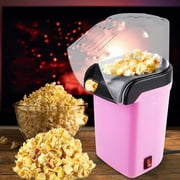 Electric Popcorn Maker Hot Air Popper, Family Size Homemade Snack Machine