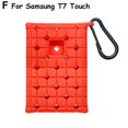thumbnail image 4 of Portable SSD PSSD Sleeve Skin Hard Disk Hard Drive Protective Cover Anti-fall Case Q0O2 T7 Silicone For Samsung, 4 of 8