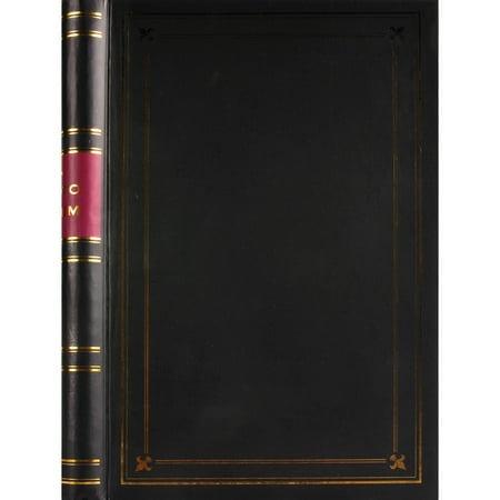 Pinnacle Classical Spiral Bound Photo Album with Gold Trim, Holds 300 - 4