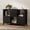 Black, variant on Joyyskill 6 Cube Storage Organizer,Bookshelf with 3 Doors,for Living Room, Home Office 2PC, Light Oak