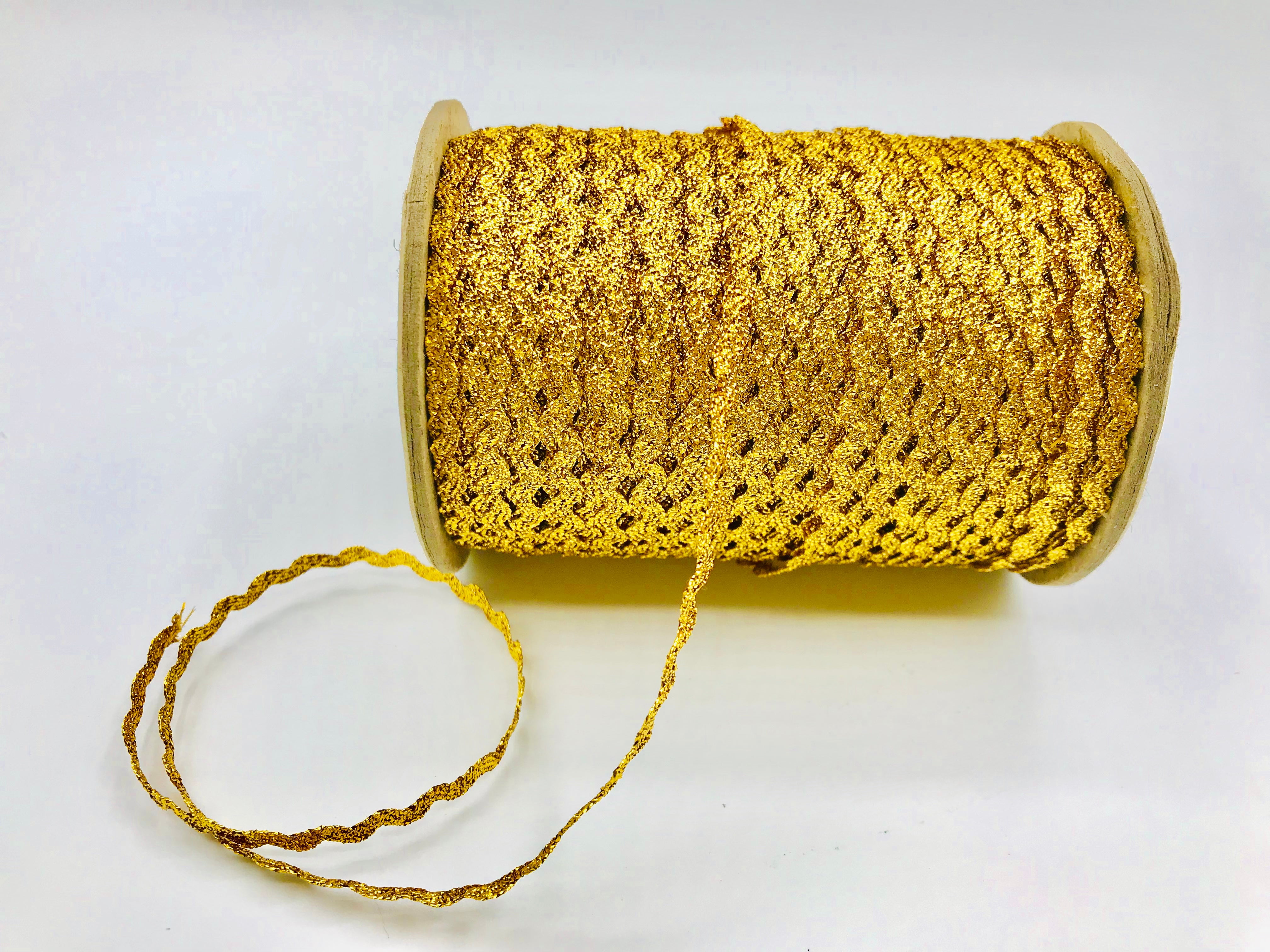 Trimplace Gold 3/16" Metallic RIC Rac