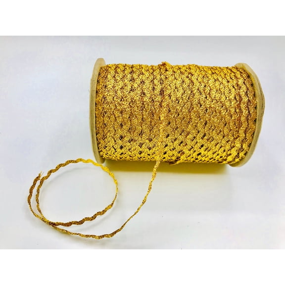 Trimplace Gold 3/16" Metallic RIC Rac