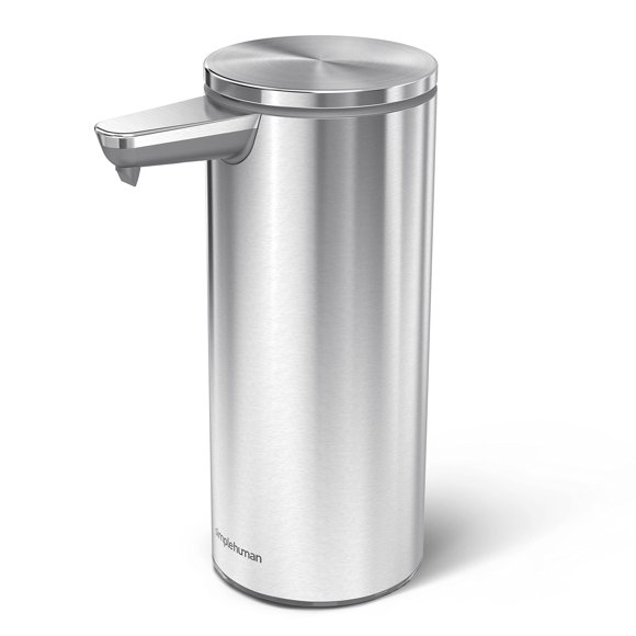 Dispensador de jabón simplehuman Touch-free 270 ml recargable
