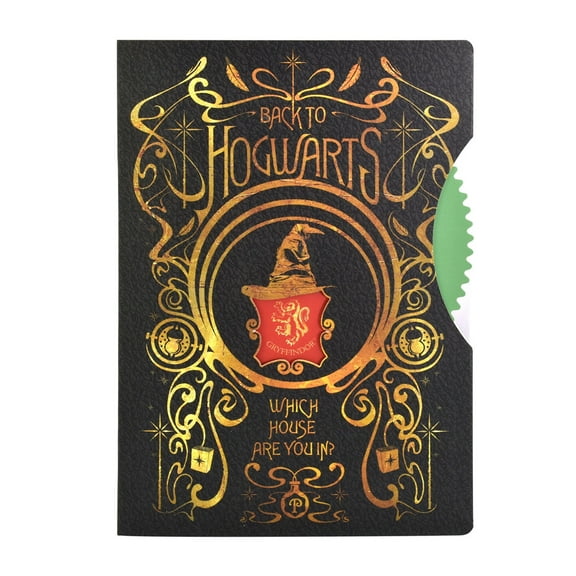 Harry Potter Spinner Journal - Colorful Crest (6" x 8")