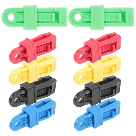 10 Pcs Tent Clip Windproof Clamps Practical Clips Hiking Fastener Water Outdoor