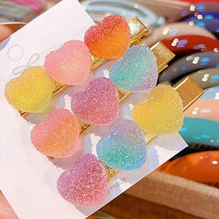 Slime Charms Cute Set - Charms for Slime Assorted Fruits Candy Sweets  Flatback Resin Cabochons for Craft Making Ornament Scrapbooking DIY Crafts  (Candy)