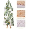 thumbnail image 4 of Sweet-tropical-pattern Wearable Blanket Women Men Hooded Blanket Adult Plush Poncho Lightweight Soft, 4 of 6