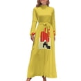 thumbnail image 2 of Vestido largo John Coltrane Ole vestidos de noche para mujer 2024 vestido para mujer 2024, 2 of 5