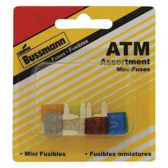 EATON BUSSMANN BP/ATM-A8-RP Blade Fuse Kit,8,ATM,Automotive Fuse Kit