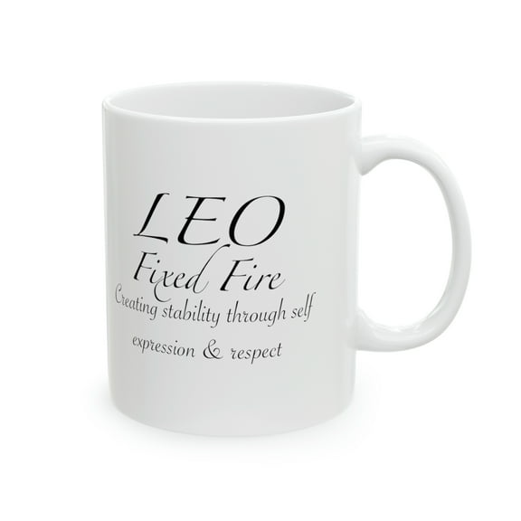 Leo Zodiac Mug