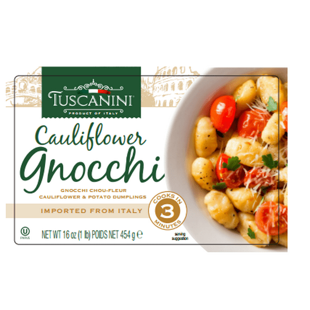 Tuscanini Cauliflower Gnocchi 16 Oz Walmart Com