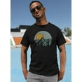 thumbnail image 2 of Mountain Sunrise T-Shirt Men -Smartprints Designs, Male Small, 2 of 4