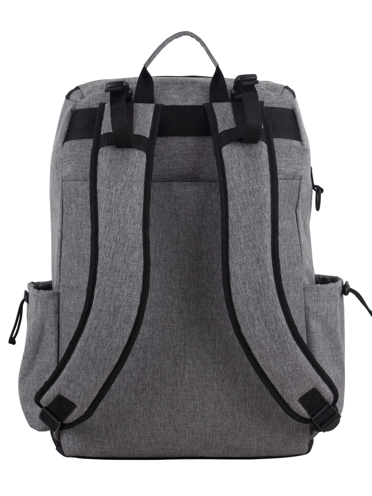 Eastsport Utility Diaper Backpack Bag with Bonus Changing Pad, Grey