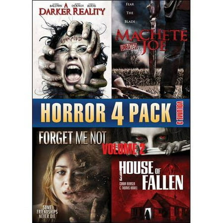 Horror Quad Feature, Vol. 3: A Darker Reality / Machete Joe / Forget Me Not / House Of Fallen (Widescreen)