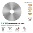 thumbnail image 3 of Cutting Wheel,Inch Hss Saw Arbor Rotary Tool Table Saw 2.5 Inch Hss 5/8-inch Arbor Rotary 100 5/8-inch Eryue Wheel 2.5 Laoshe Havou Used With Table Saw To Cut Saw Lsfyyds 2.5, 3 of 6